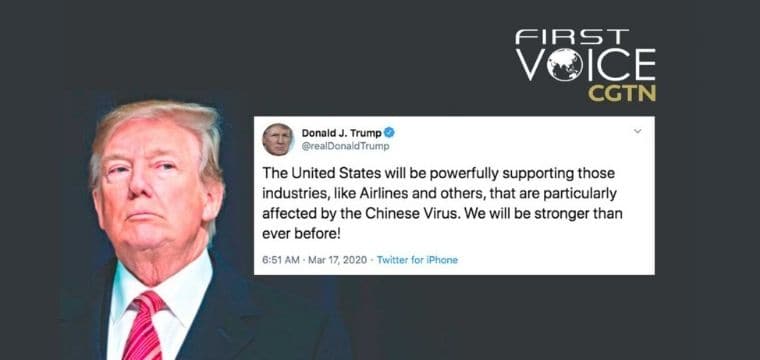Trump Words on Chinese Virus