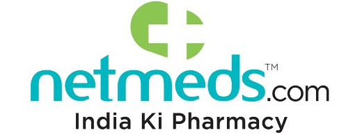 This image focuses on NETMEDS- INDIA KI PHARMACY