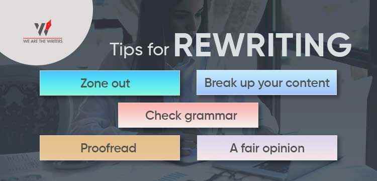 Tips for Rewriting