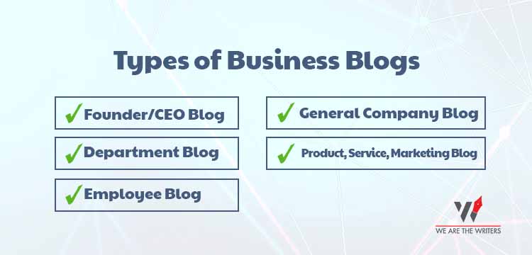 Types of Business Blogs