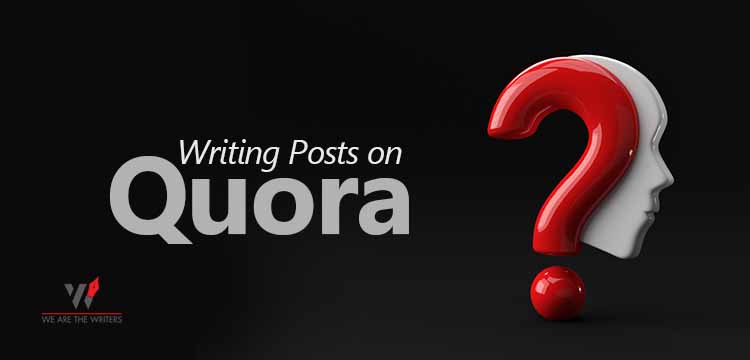 Writing Posts on Quora