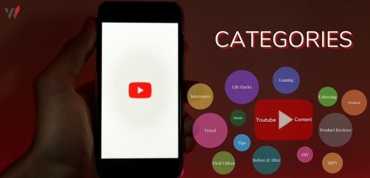 Youtube Categories - youtube content