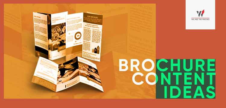 BROCHURE CONTENT IDEAS