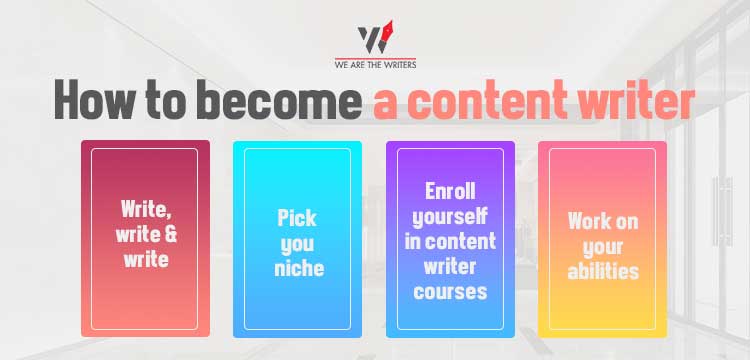 How to become a content writer?