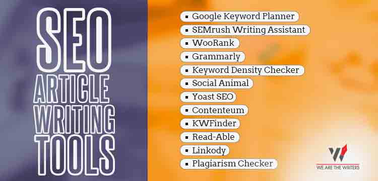 ARTICLE WRITING TOOLS