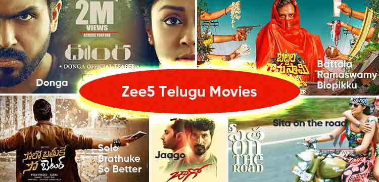 Zee5 Telugu Movies