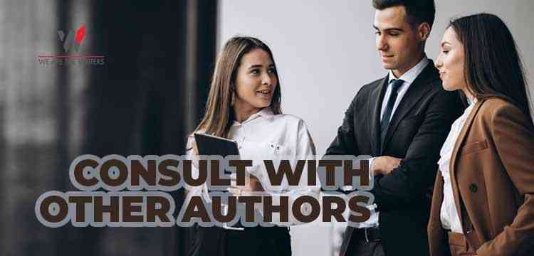 Consult with other authors