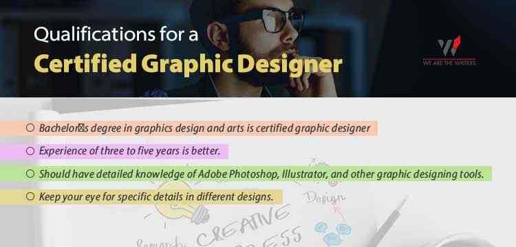 Qualifications for a Certified Graphic Designer -How to Become a Graphic Designer ? 