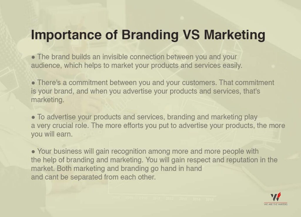 Branding VS Marketing