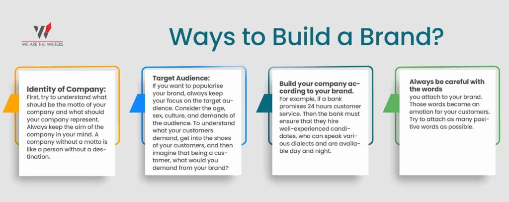 Ways to Build a Brand?