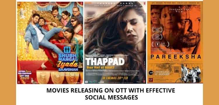MOVIES ON OTT WITH SOCIAL MESSAGE
