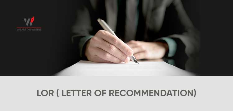 LOR (Letter Of Recommendation)
