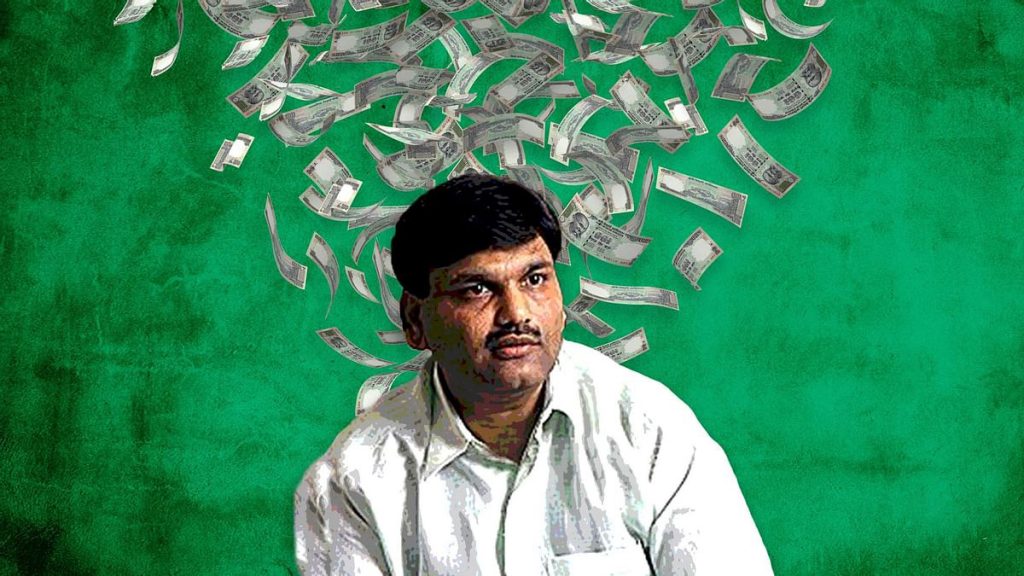 Pic shows Harshad Mehta, The Man behind the Biggest 1992 Indian Stock Market Scam