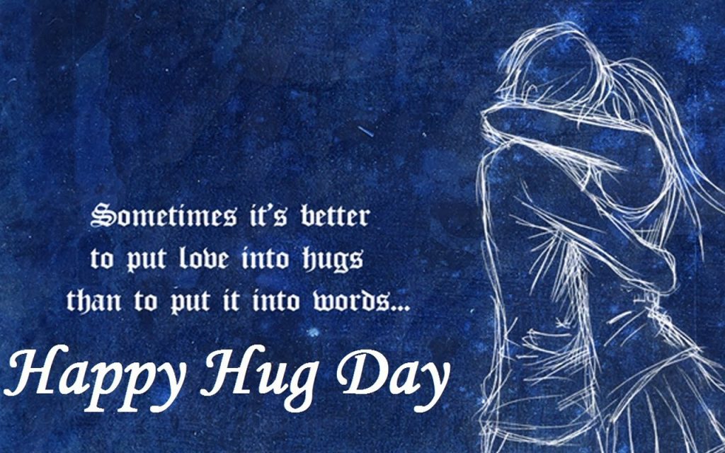 12th February - Hug Day - Days of the Valentines Week 2021