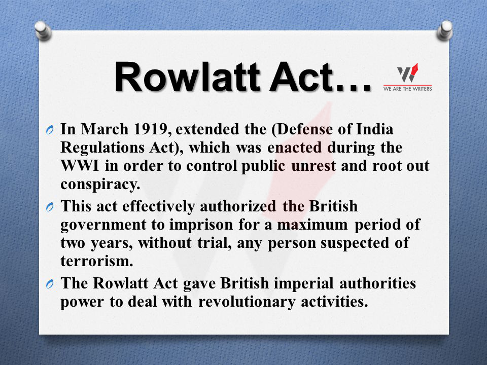 Rowlatt Act