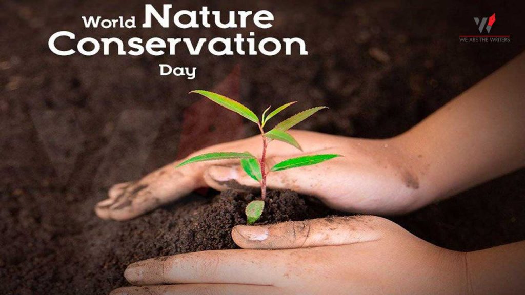 World Nature Conservation Day - Holidays in July 2021