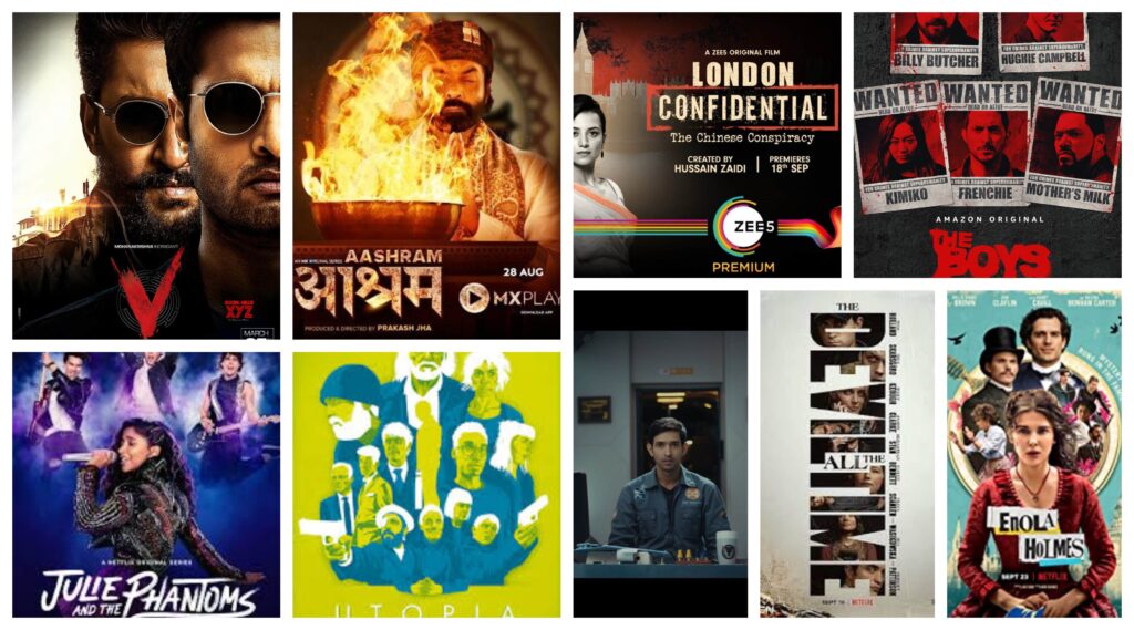 MOVIES RELEASED IN SEPTEMBER 2020 ON OTT