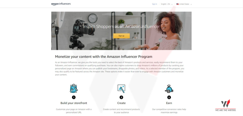 Amazon Influencer Program