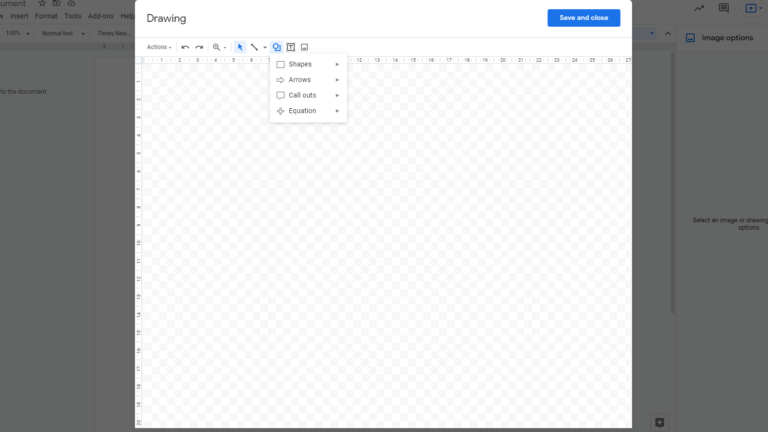 how to insert text box into google docs