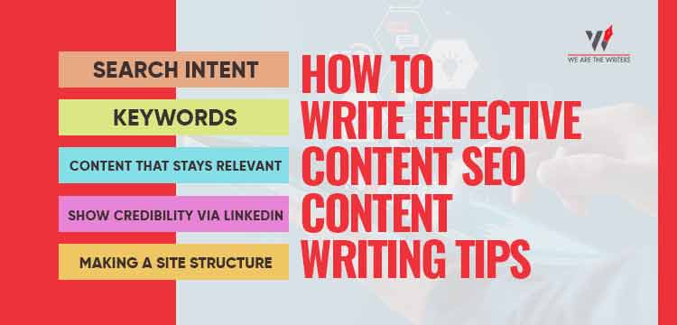 How to write effective Content | SEO content writing tips