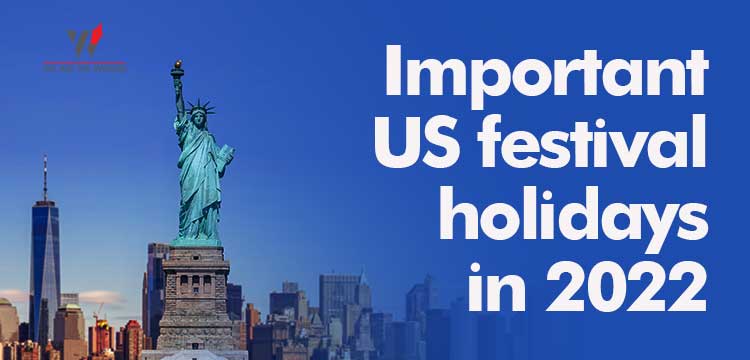 Important US festival holidays in 2022