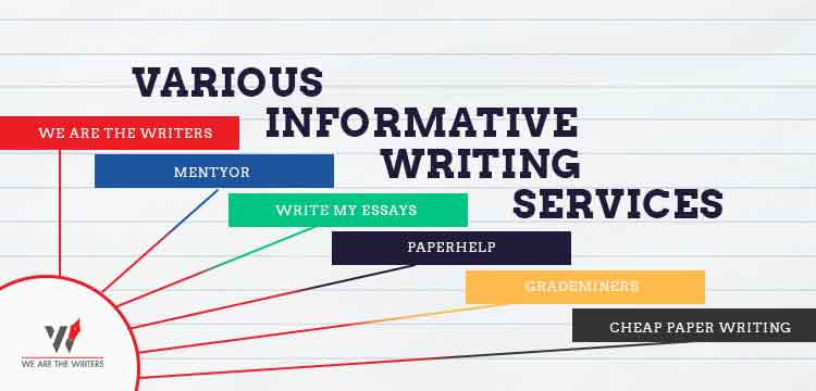 INFORMATIVE WRITING SERVICES