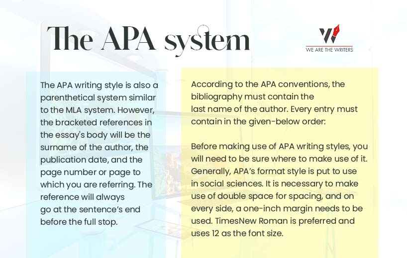 The APA system