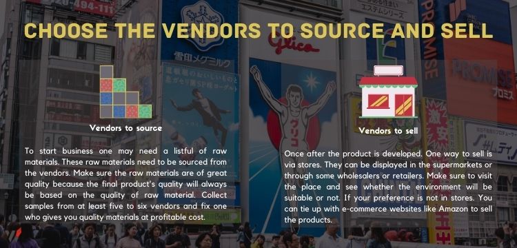 Choose the Vendors to Source and Sell